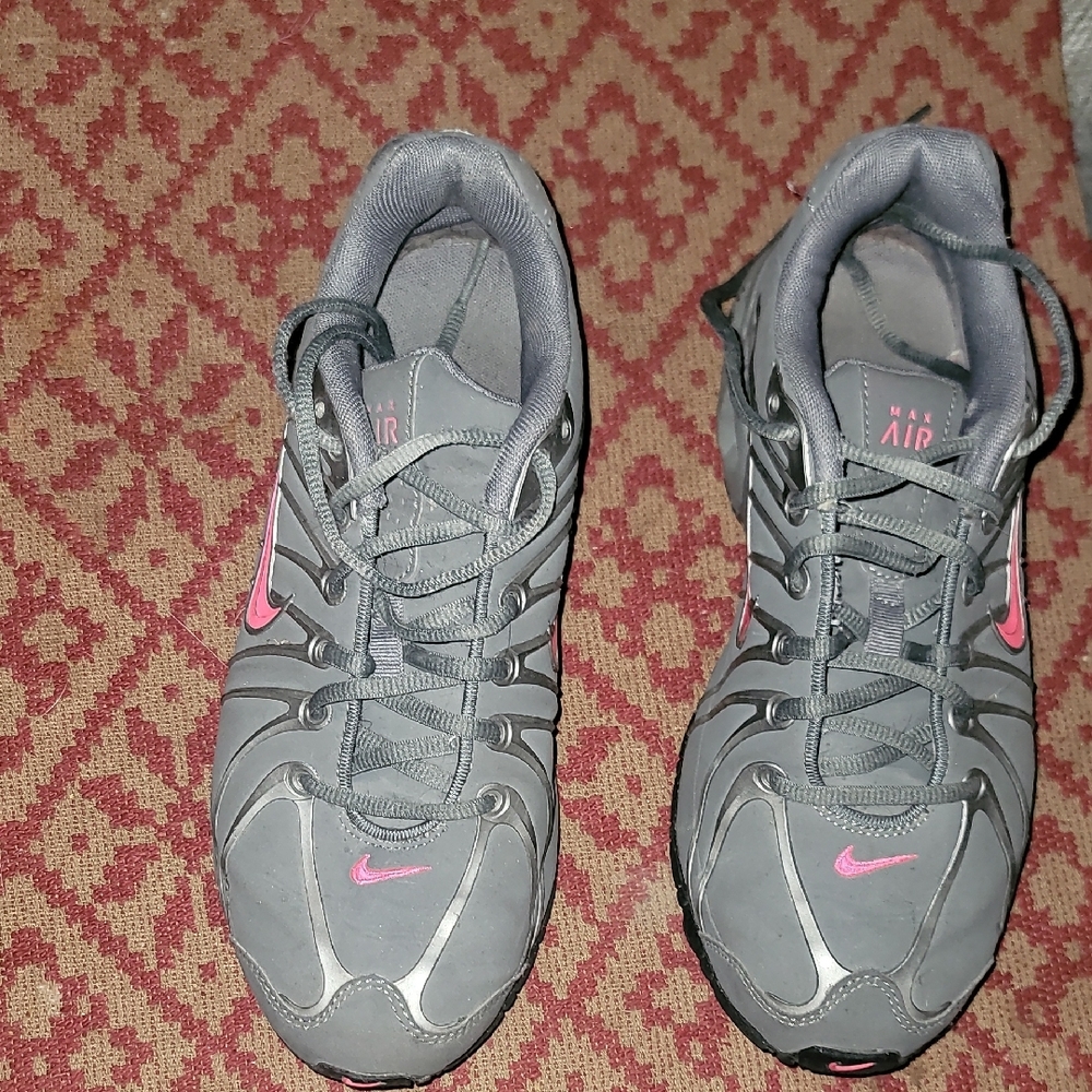 Nike Gray and Pink Sneakers